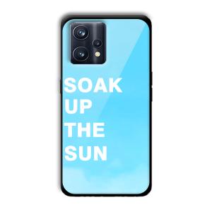 Soak Up The Sun Customized Printed Glass Back Cover for Realme 9 Pro Plus
