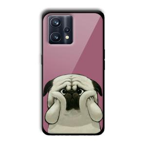 Chubby Dogo Customized Printed Glass Back Cover for Realme 9 Pro Plus