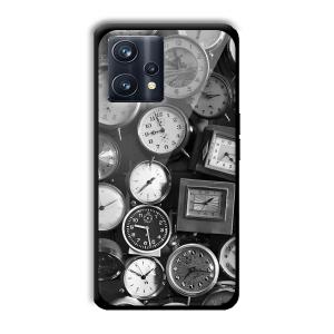 Alarm Clocks Customized Printed Glass Back Cover for Realme 9 Pro
