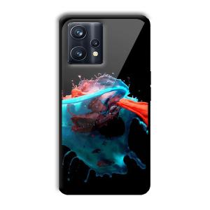 Mix of Colors Customized Printed Glass Back Cover for Realme 9 Pro