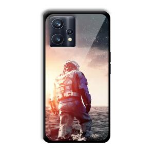 Interstellar Traveller Customized Printed Glass Back Cover for Realme 9 Pro