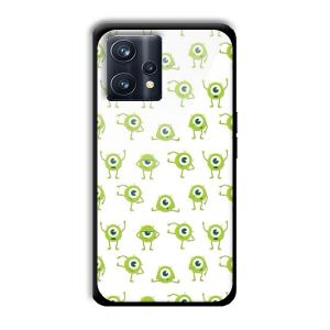 Green Eyes Customized Printed Glass Back Cover for Realme 9 Pro