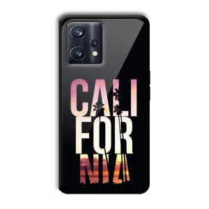 California Customized Printed Glass Back Cover for Realme 9 Pro