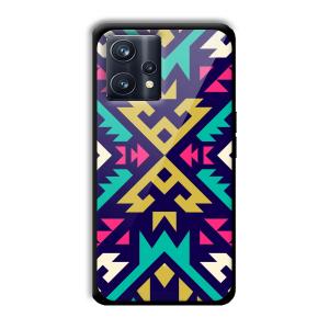Arrows Abstract Customized Printed Glass Back Cover for Realme 9 Pro