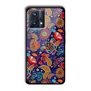 Animal Sketches Customized Printed Glass Back Cover for Realme 9 Pro