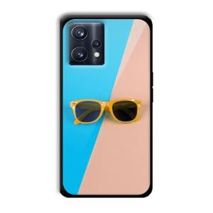 Cool Sunglasses Customized Printed Glass Back Cover for Realme 9 Pro