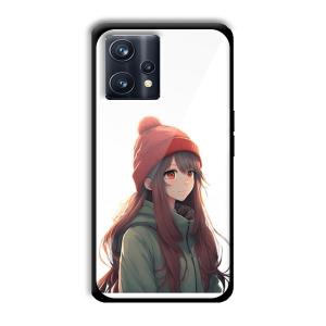 Little Girl Customized Printed Glass Back Cover for Realme 9 Pro