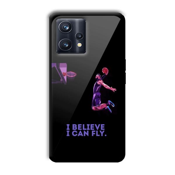 I Believe Customized Printed Glass Back Cover for Realme 9 Pro