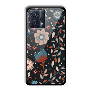 Abstract Art Customized Printed Glass Back Cover for Realme 9 Pro