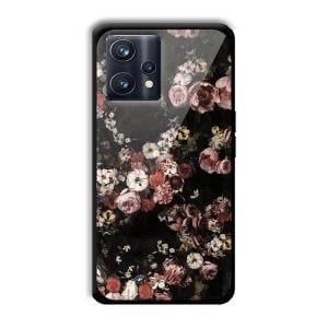 Flowers Customized Printed Glass Back Cover for Realme 9 Pro