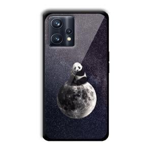 Astronaut Panda Customized Printed Glass Back Cover for Realme 9 Pro