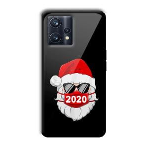2020 Santa Customized Printed Glass Back Cover for Realme 9 Pro