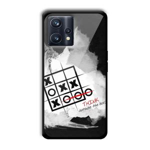 Think Outside the Box Customized Printed Glass Back Cover for Realme 9 Pro
