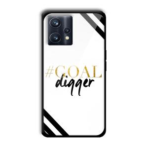 Goal Digger Customized Printed Glass Back Cover for Realme 9 Pro
