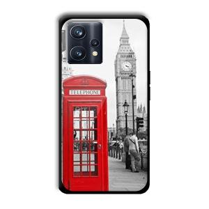 Telephone Retro Customized Printed Glass Back Cover for Realme 9 Pro