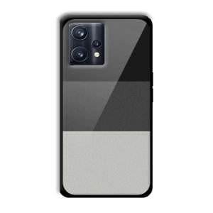Shades of Grey Customized Printed Glass Back Cover for Realme 9 Pro