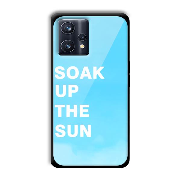 Soak Up The Sun Customized Printed Glass Back Cover for Realme 9 Pro