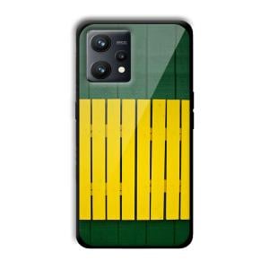 Yellow Fence Customized Printed Glass Back Cover for Realme 9