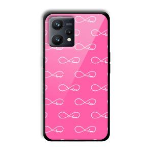 Infinite Love Customized Printed Glass Back Cover for Realme 9