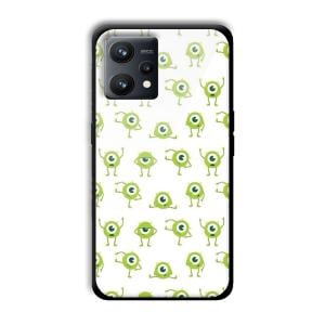 Green Eyes Customized Printed Glass Back Cover for Realme 9