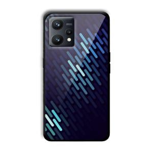 Blue Tiles Customized Printed Glass Back Cover for Realme 9