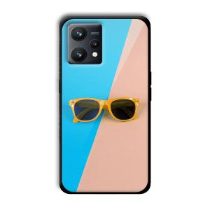Cool Sunglasses Customized Printed Glass Back Cover for Realme 9