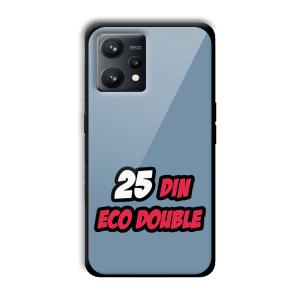 25 Din Customized Printed Glass Back Cover for Realme 9