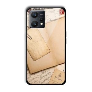 Journal Entry Customized Printed Glass Back Cover for Realme 9