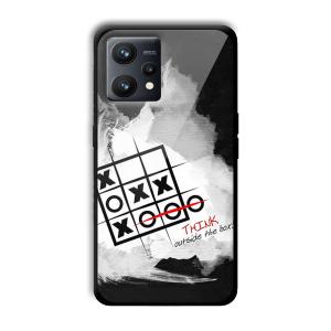 Think Outside the Box Customized Printed Glass Back Cover for Realme 9