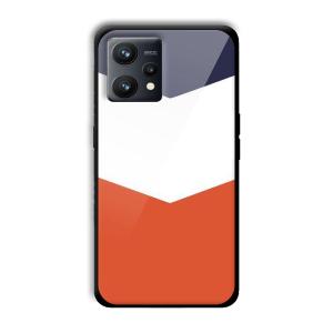 3 Colors Customized Printed Glass Back Cover for Realme 9