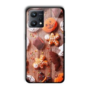 Gingerbread Customized Printed Glass Back Cover for Realme 9