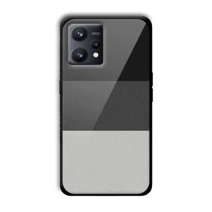 Shades of Grey Customized Printed Glass Back Cover for Realme 9