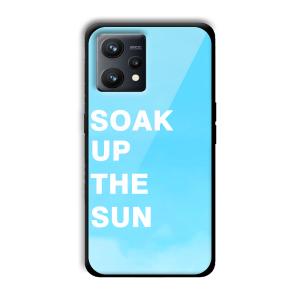 Soak Up The Sun Customized Printed Glass Back Cover for Realme 9