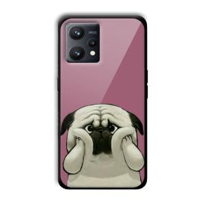 Chubby Dogo Customized Printed Glass Back Cover for Realme 9