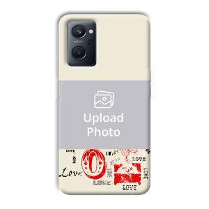 LOVE Customized Printed Back Cover for Realme 9i