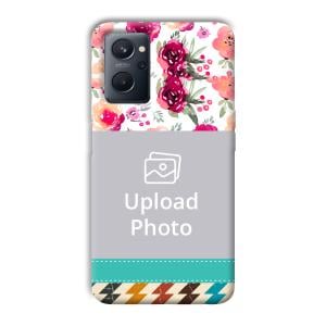 Water Color Painting Customized Printed Back Cover for Realme 9i