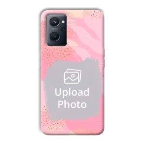 Sparkly Pink Customized Printed Back Cover for Realme 9i