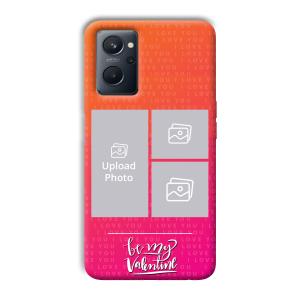 To My Valentine Customized Printed Back Cover for Realme 9i