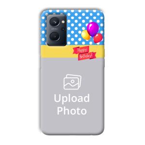 Happy Birthday Customized Printed Back Cover for Realme 9i