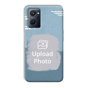Waves Customized Printed Back Cover for Realme 9i