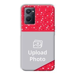 Dark Pink Customized Printed Back Cover for Realme 9i