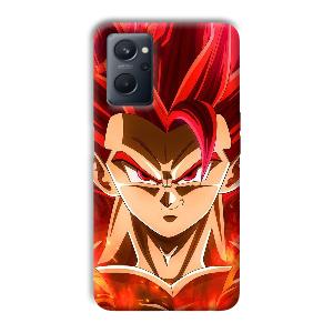 Goku Design Phone Customized Printed Back Cover for Realme 9i