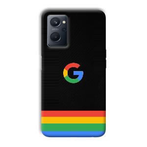 G Logo Phone Customized Printed Back Cover for Realme 9i