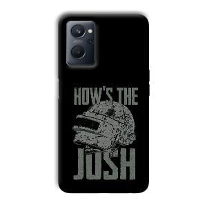 How's The Josh Phone Customized Printed Back Cover for Realme 9i