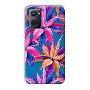 Aqautic Flowers Phone Customized Printed Back Cover for Realme 9i