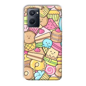 Love Desserts Phone Customized Printed Back Cover for Realme 9i