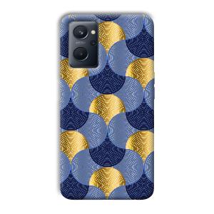 Semi Circle Designs Phone Customized Printed Back Cover for Realme 9i