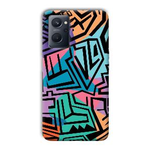 Patterns Phone Customized Printed Back Cover for Realme 9i