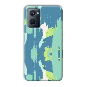 Paint Design Phone Customized Printed Back Cover for Realme 9i