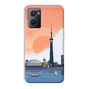 City Design Phone Customized Printed Back Cover for Realme 9i
